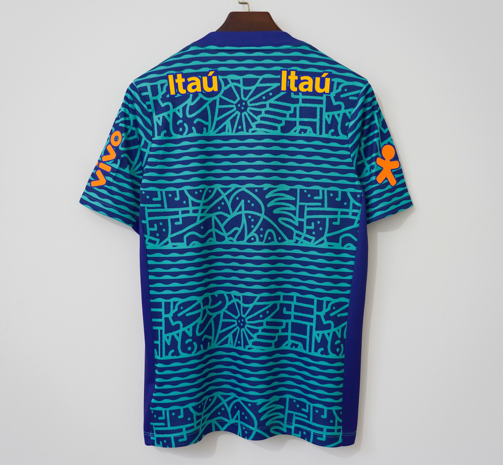 2004 Maillot Brésil training Rétro