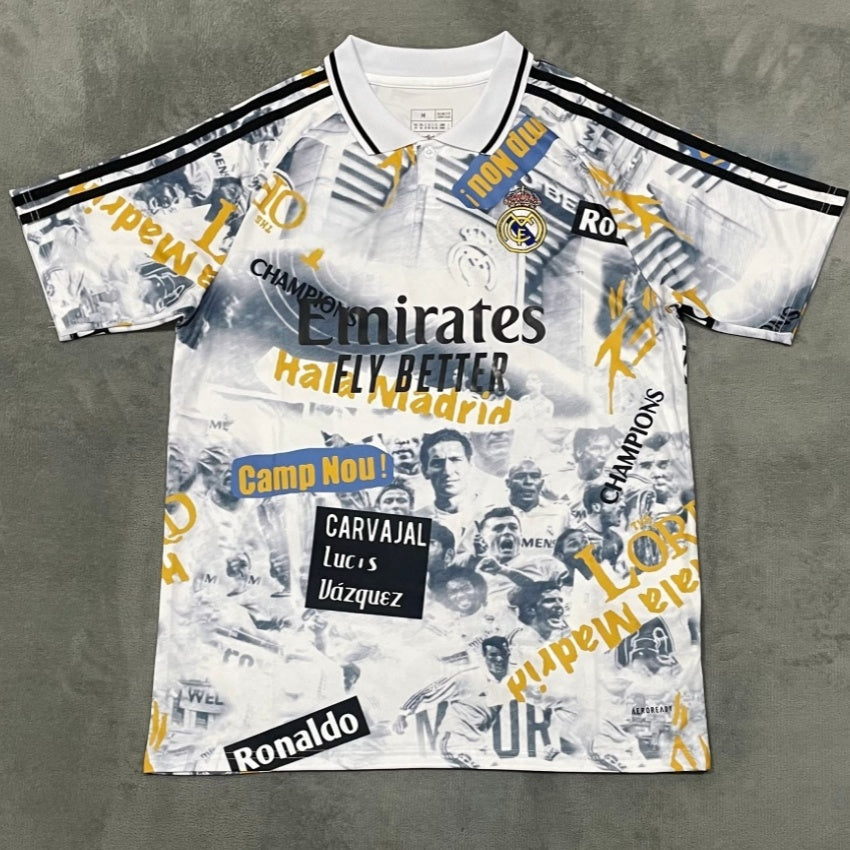 Maillot 24/25 Real Madrid Spécial style polo