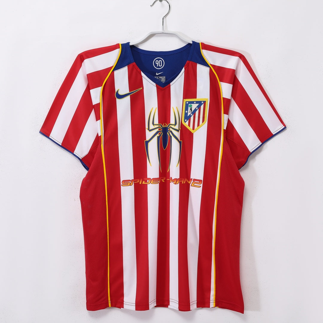 2004-2005 Atlético Madrid Domicile retro