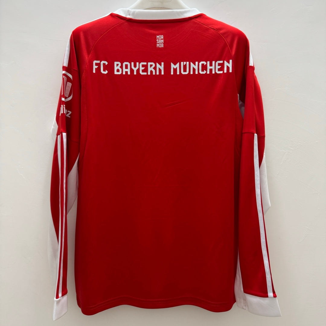 Maillot 25/26 Bayern Munich Domicile Manches Longues