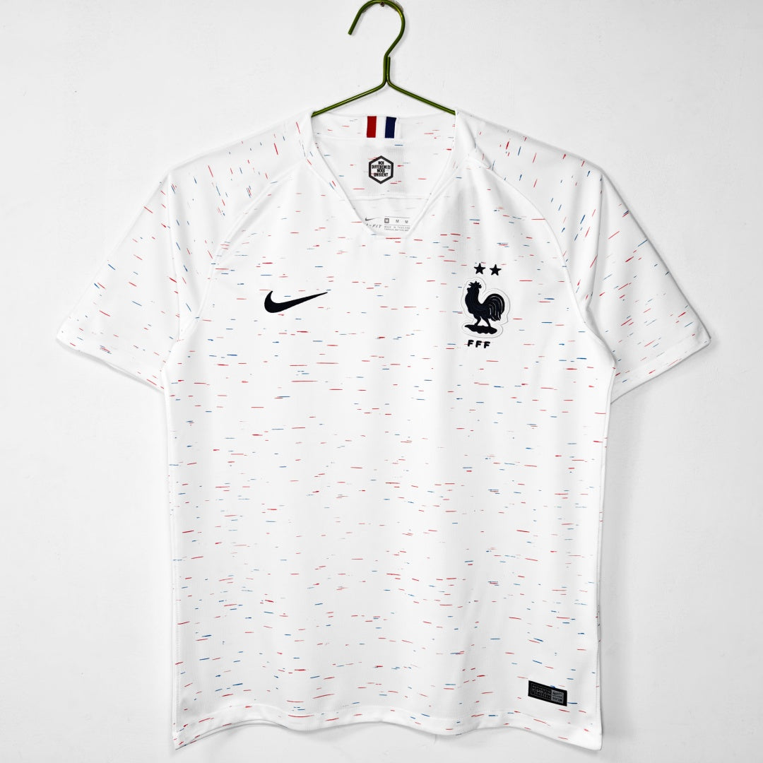 2018 Maillot France Extérieur Retro