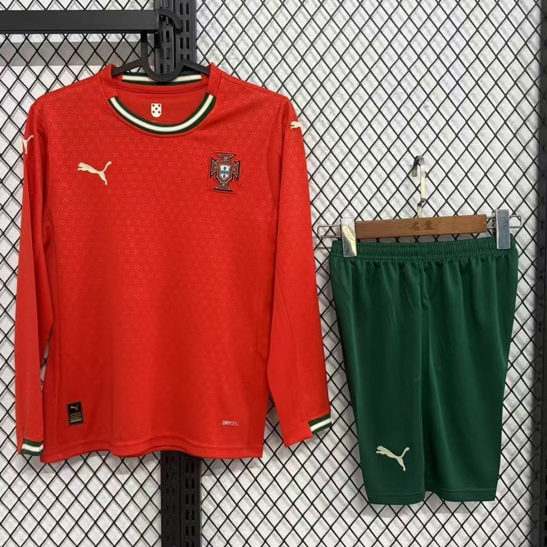 Ensemble 25/26 Portugal Domicile Adult Manches Longues