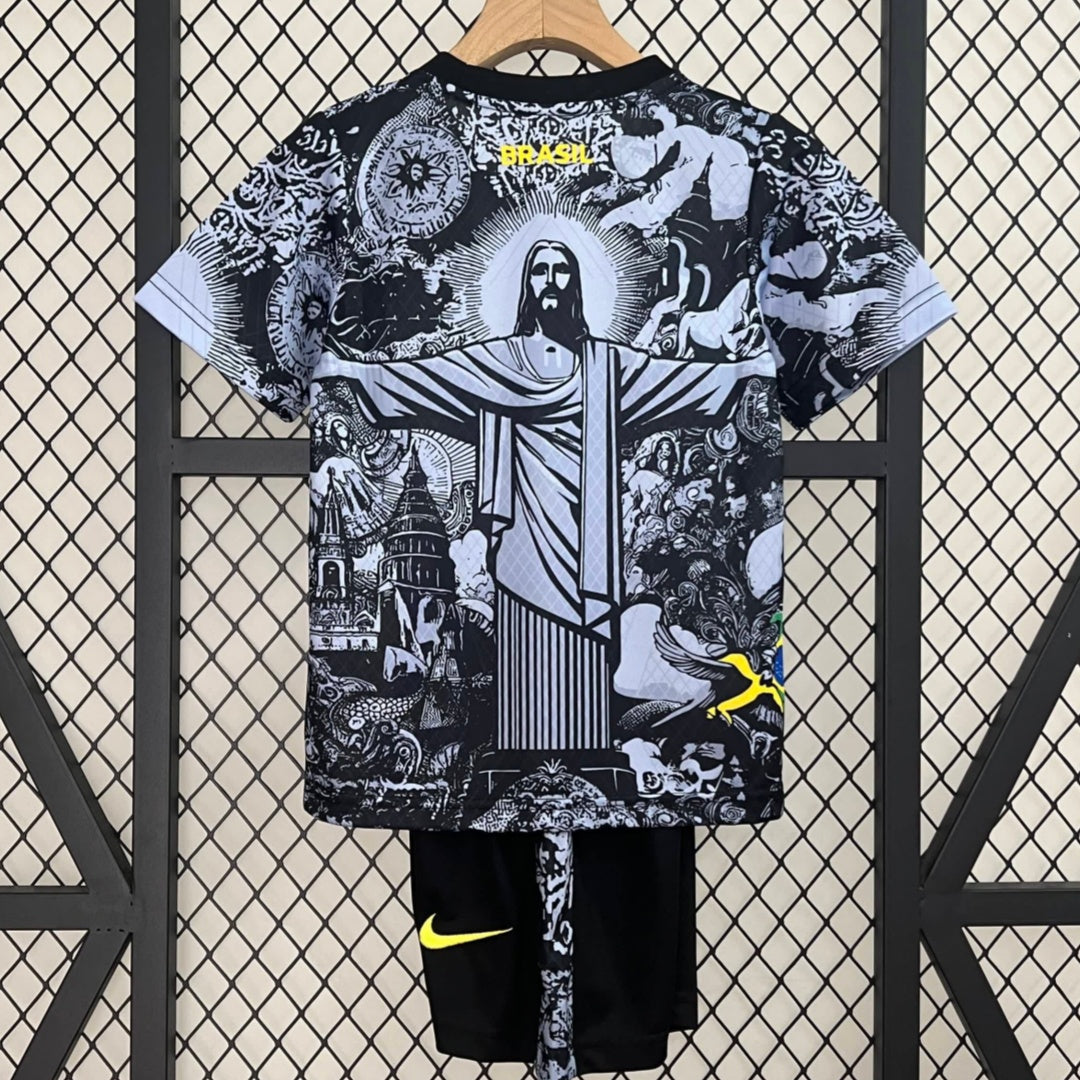 24/25 Ensemble Enfant Brésil Noir Spécial