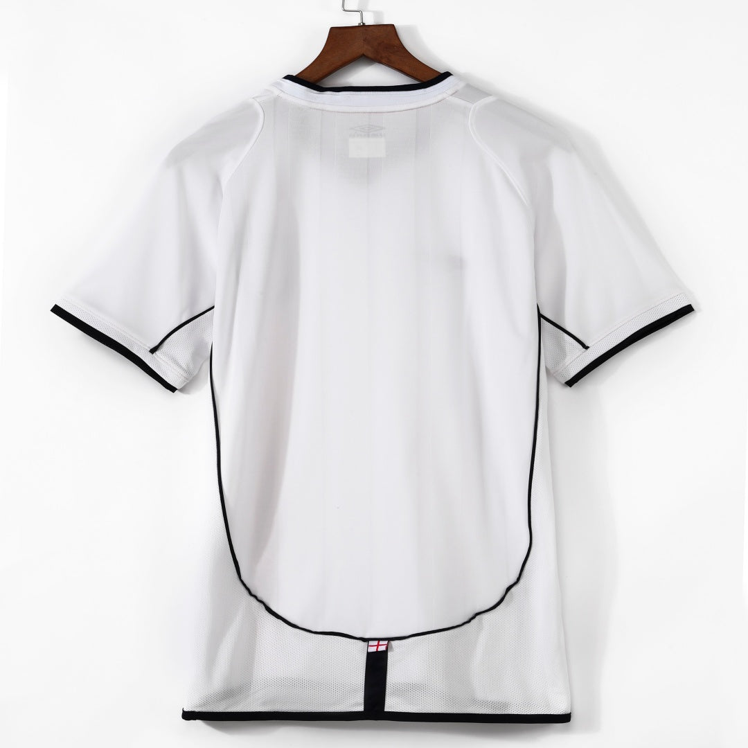 2001-2003 Maillot England Domicile Retro