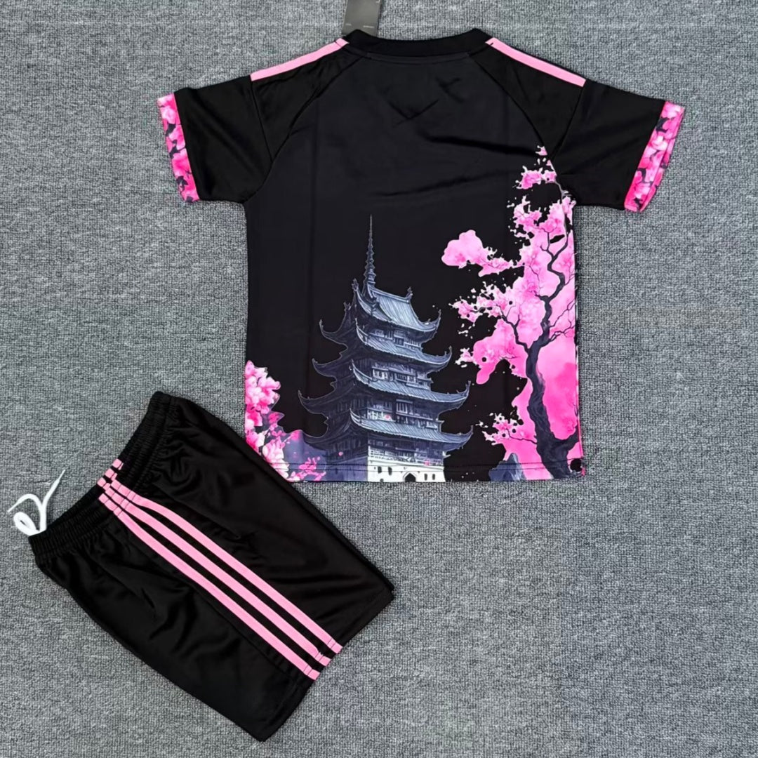 25/26 Ensemble Enfant Japon Spécial rose dragon