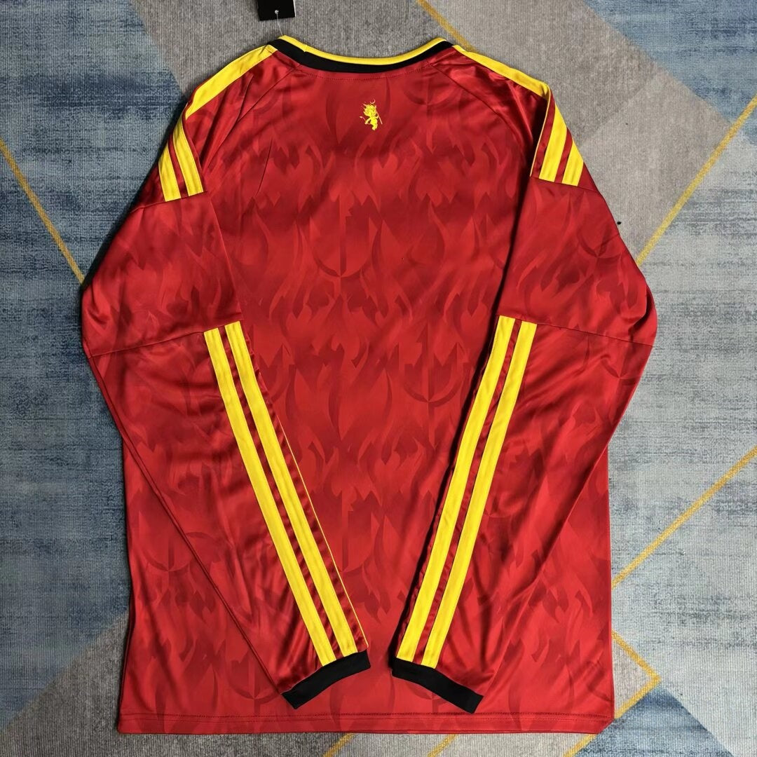 Maillot 26/27 Belgique Domicile Manches Longues