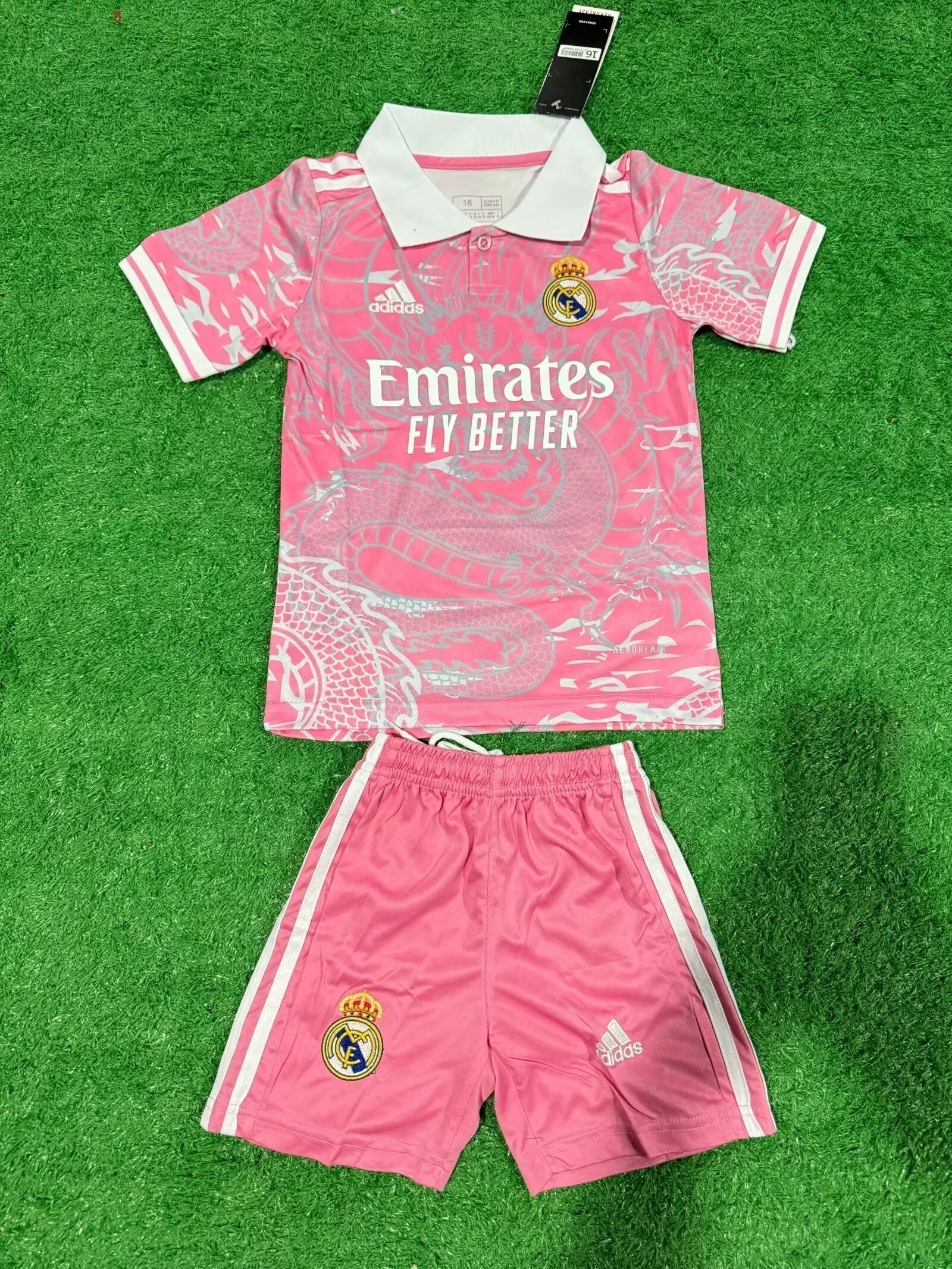 24/25 Ensemble Enfant Real Madrid Rose - L'Univers du Maillot