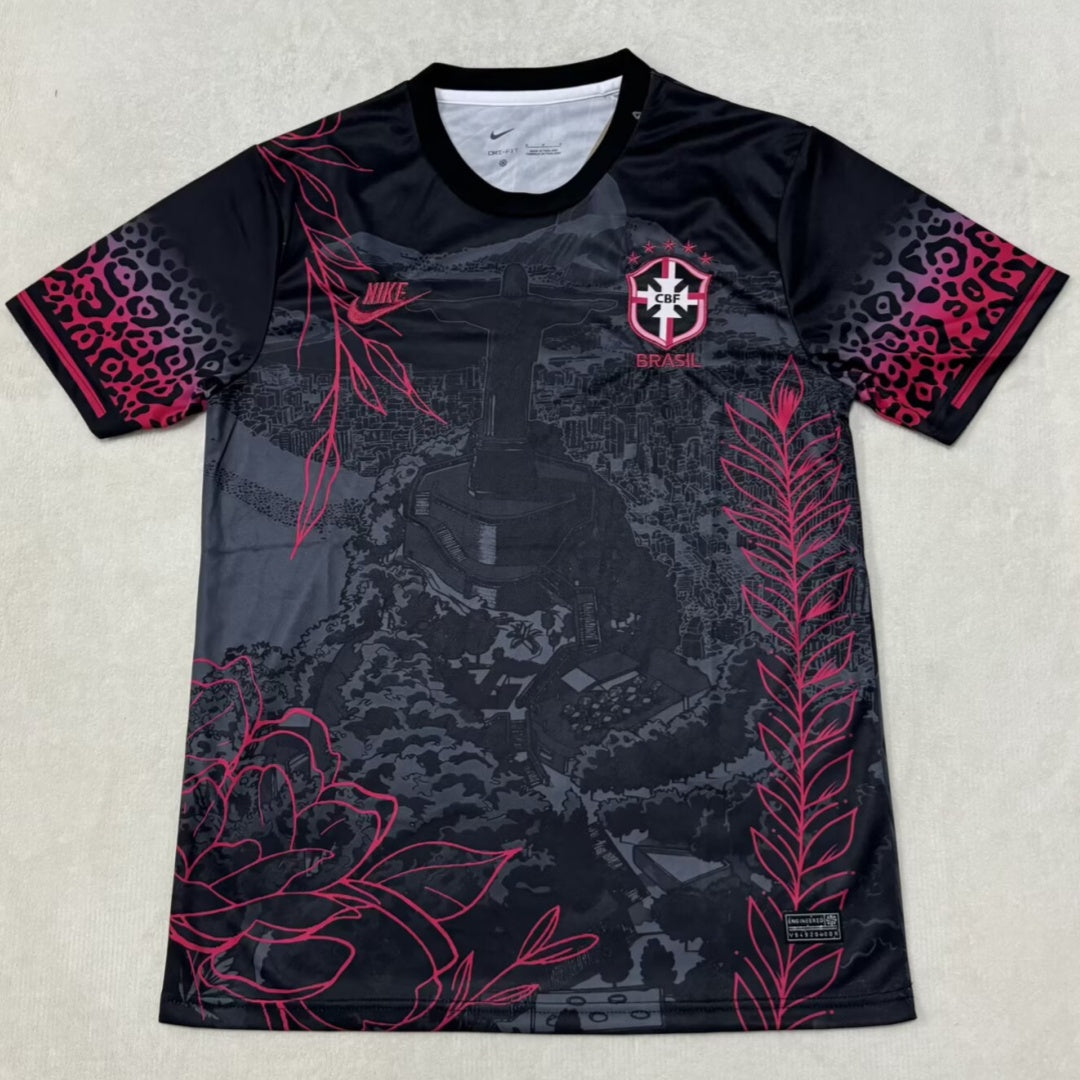 Maillot 25/26 Brésil Spécial black and red