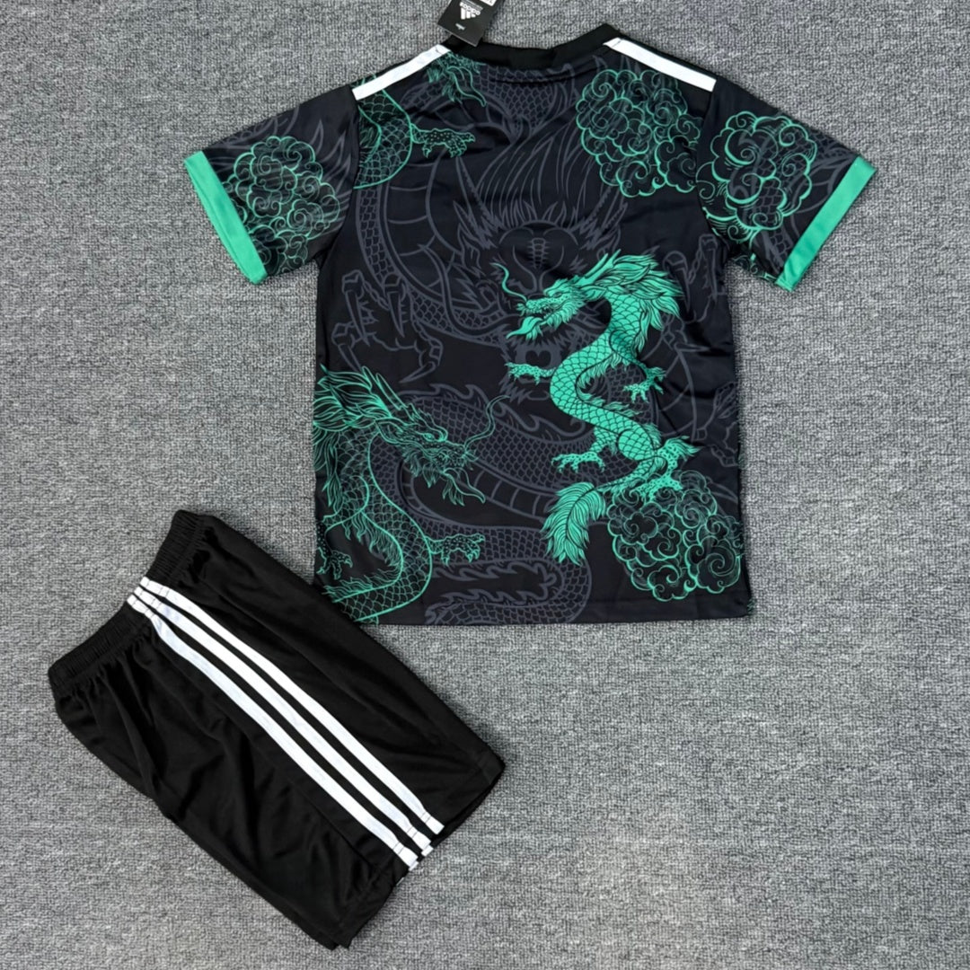 25/26 Ensemble Enfant Real Madrid Spécial green dragon