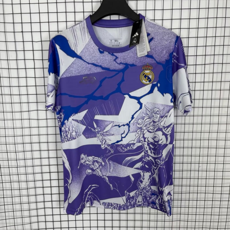 25/26 Maillot Real Madrid Spécial violet
