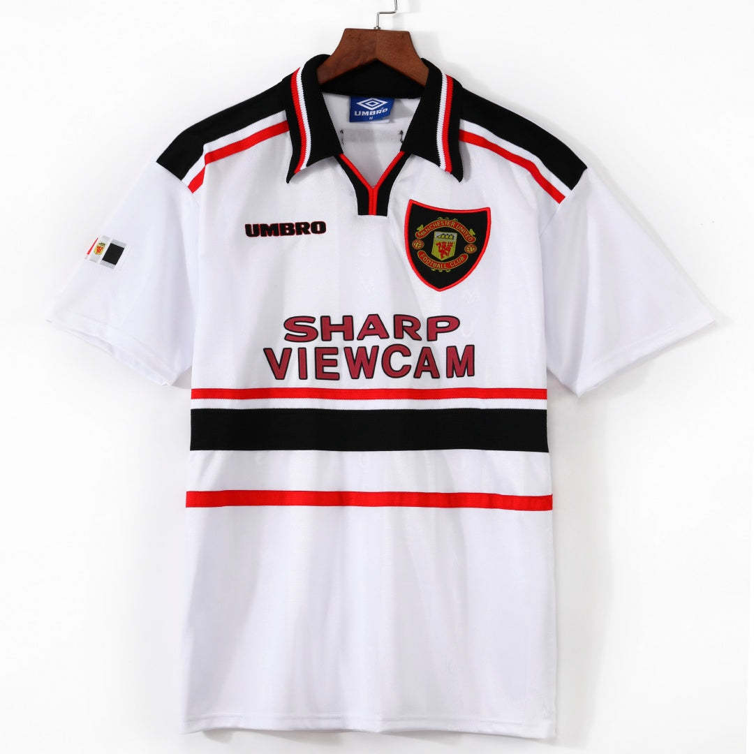 1998-1999 Maillot Manchester United Extérieur Retro