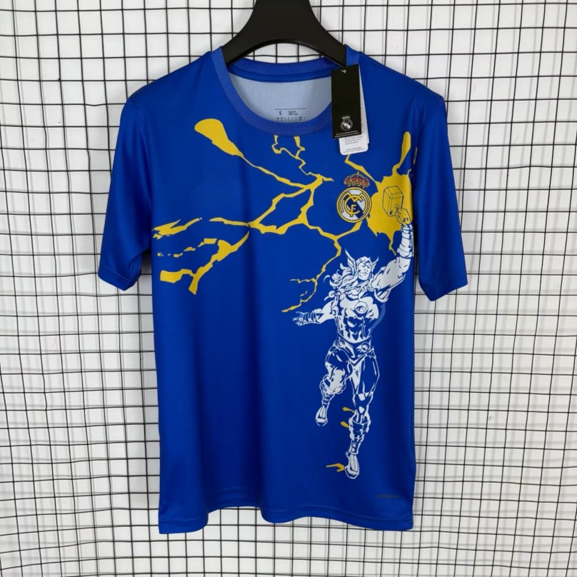 25/26 Maillot Real Madrid blue Spécial