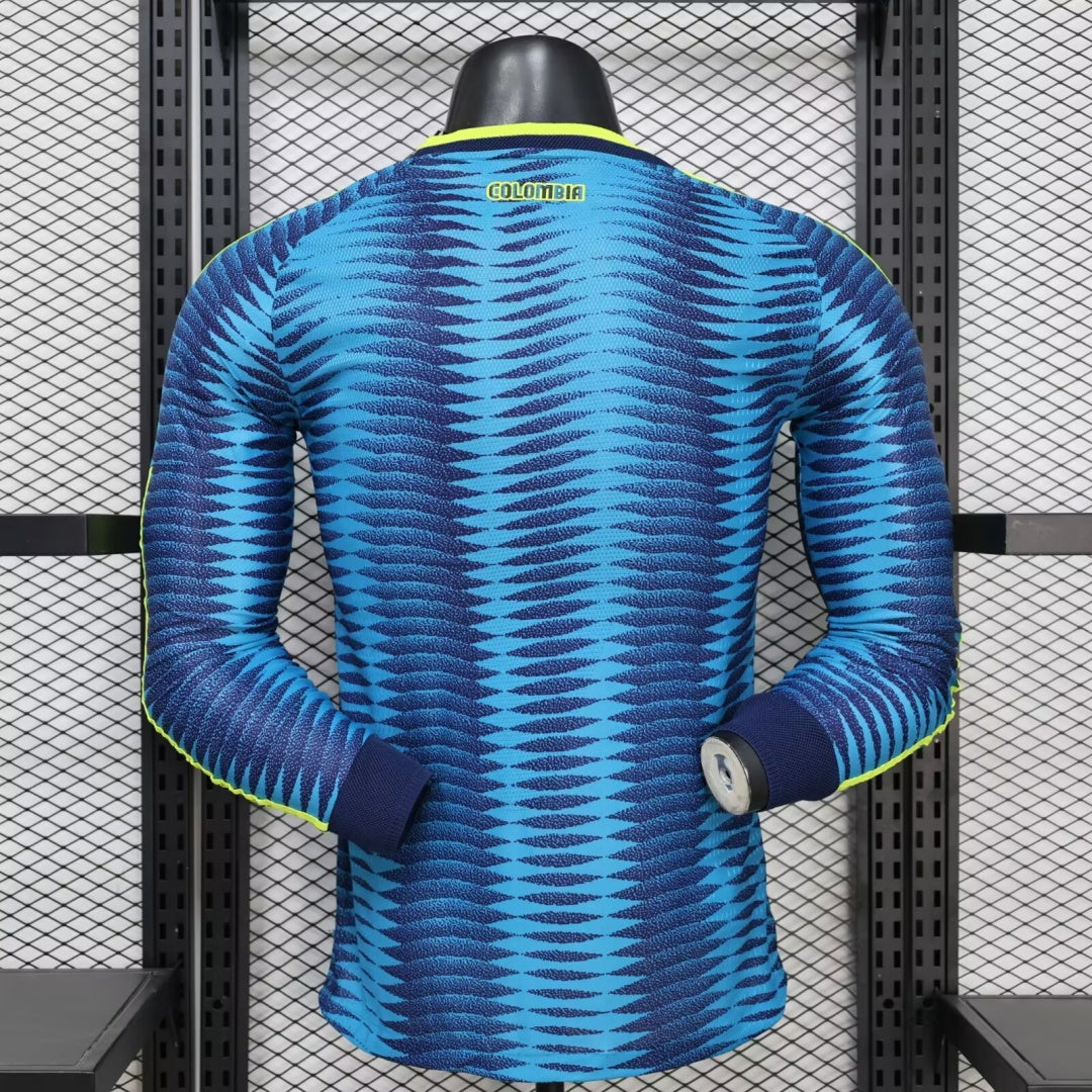Maillot 2026 Colombie Extérieur player Manches Longues
