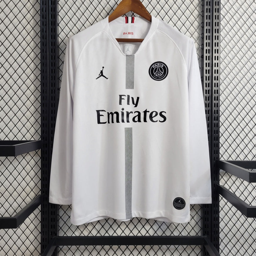 2018-2019 Maillot PSG Extérieur Retro Manches Longues