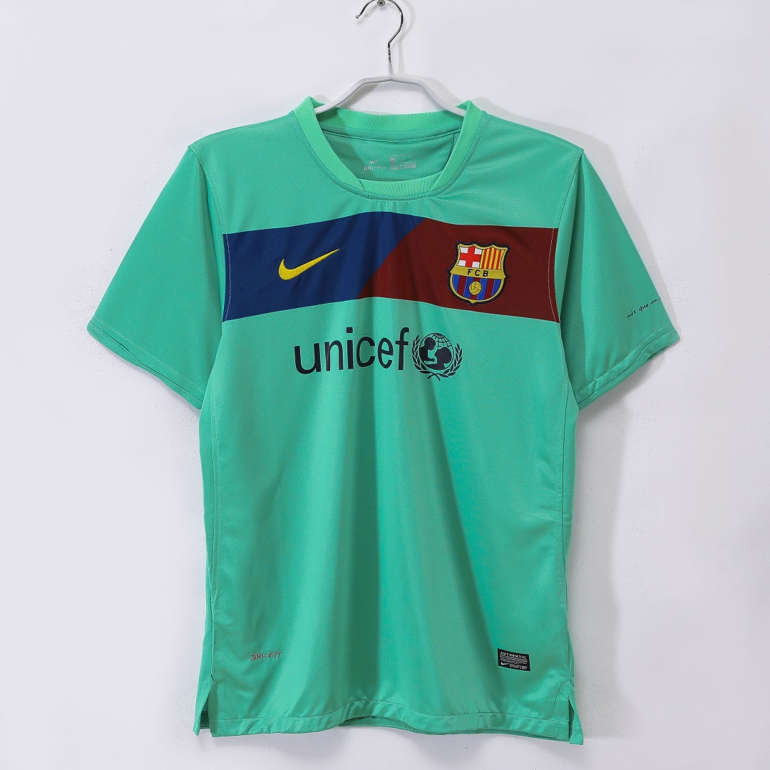 2010-2011 Maillot Barcelone Extérieur Rétro