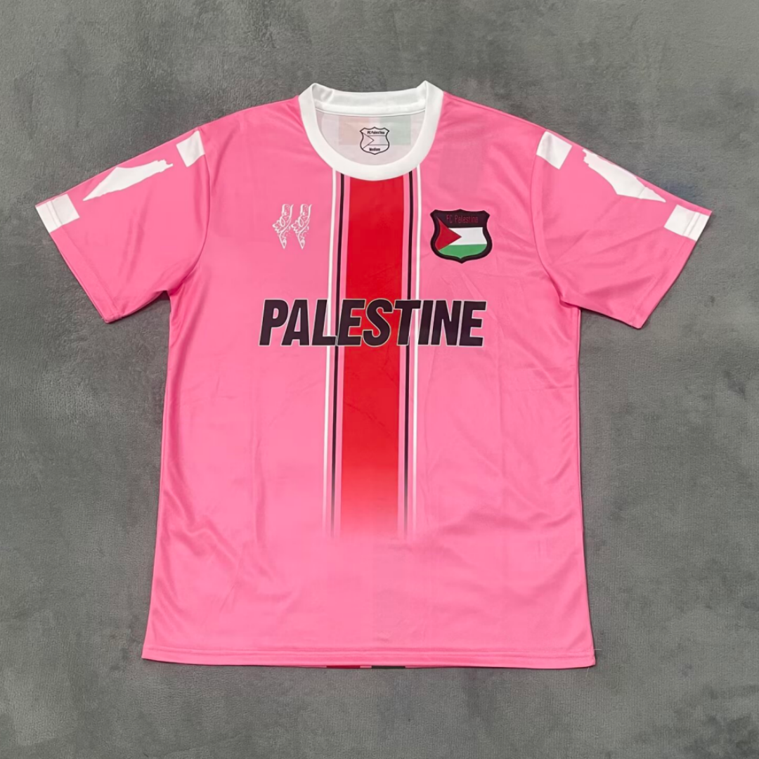 Maillot 25/26 FC(Filastin) Spécial rose