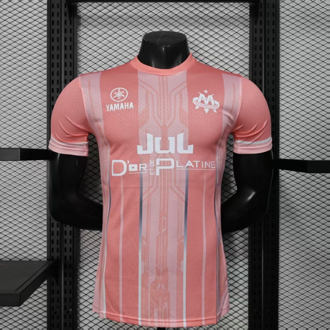Maillot 25/26 Marseille player Spécial rose