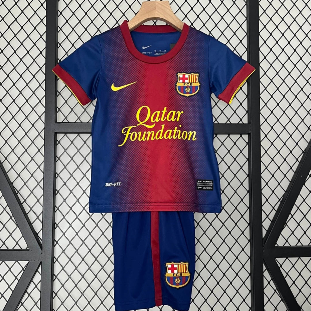 2012-2013 Ensemble Enfant Barcelone Domicile Rétro