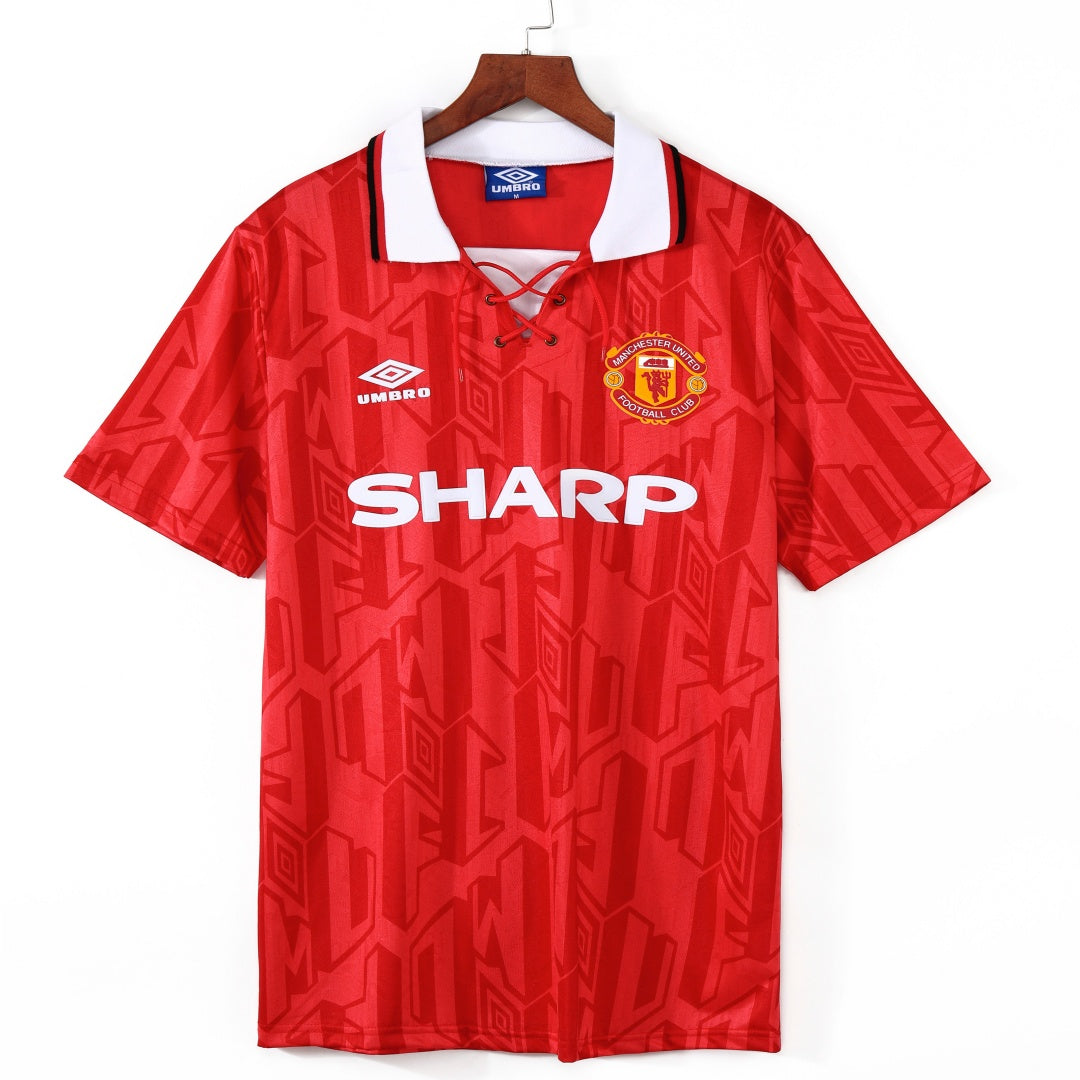 1992-1994 Maillot Manchester Domicile Retro