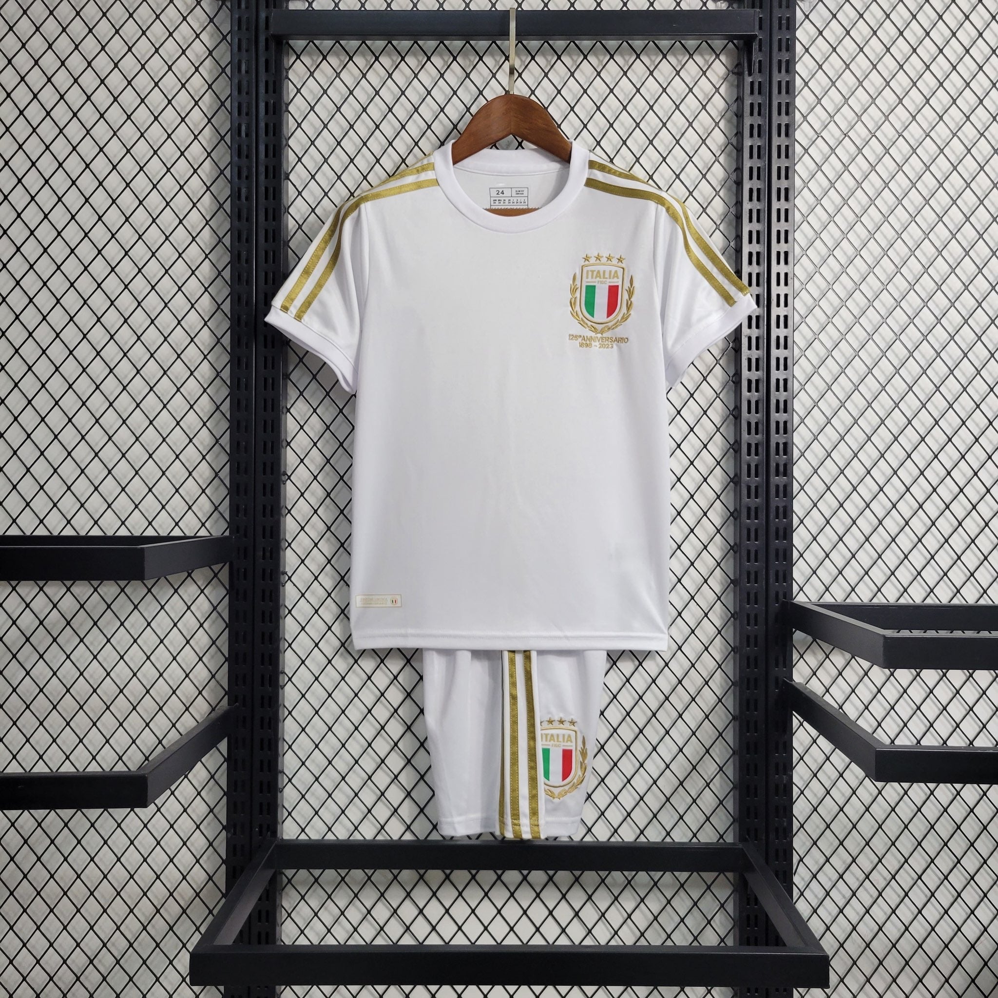 Italie maillot Édition 125ème anniversaire ensemble Enfant 2023 2024 - L'Univers du Maillot
