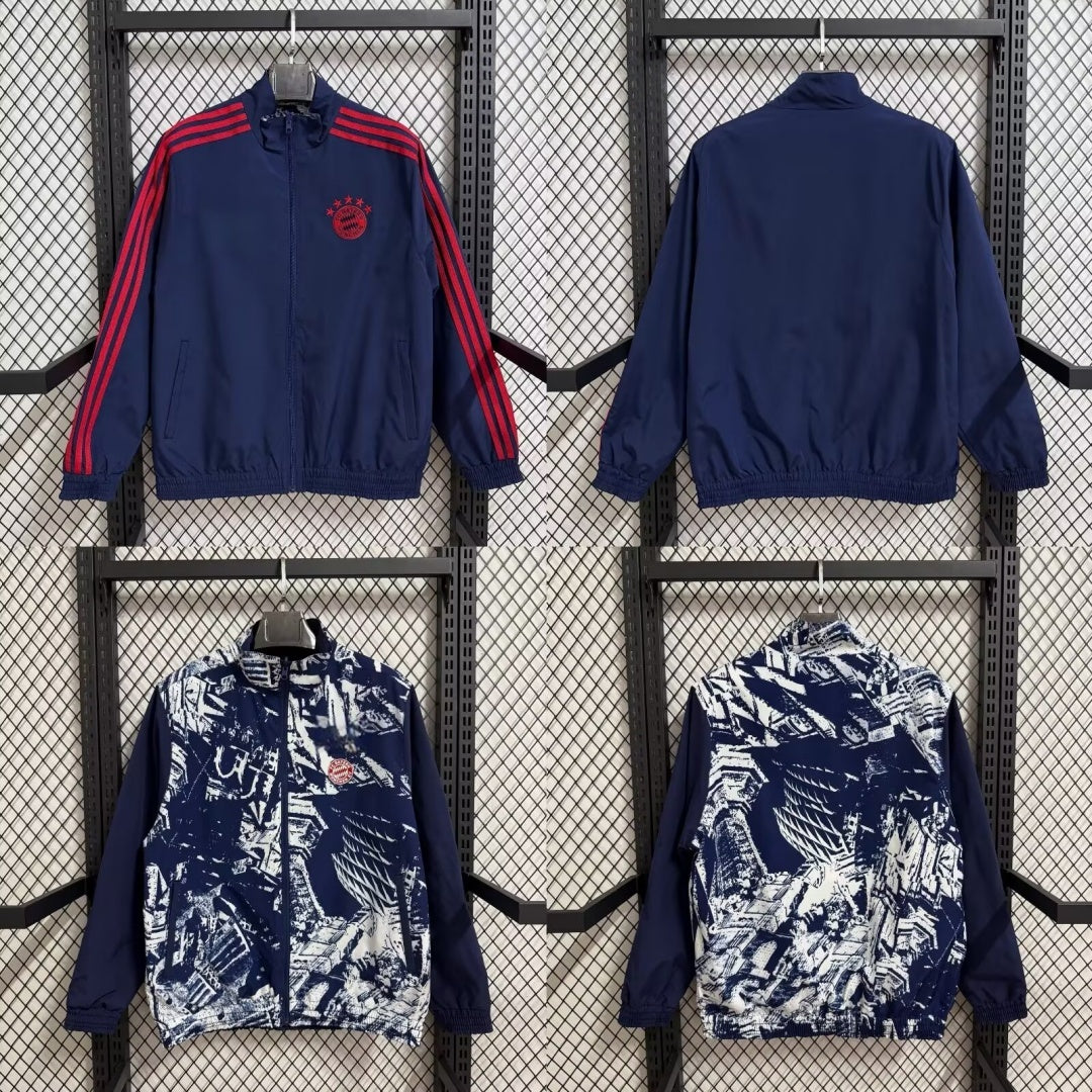 Veste coupe-vent réversible Bayern Munich S1080