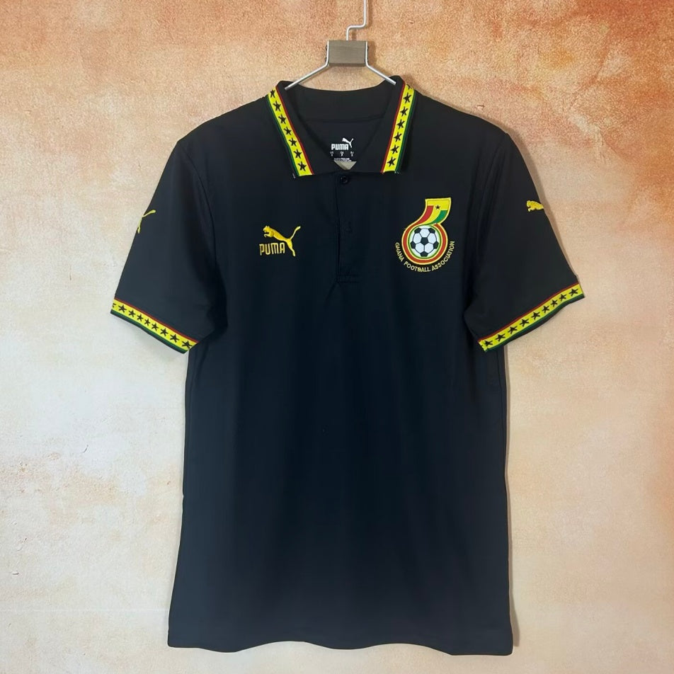 Maillot 25/26 Ghana Spécial black Polo