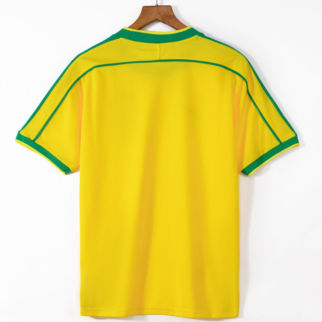 1998 Maillot Brésil Domicile Rétro