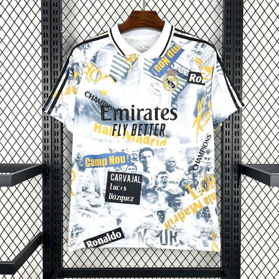 Maillot 24/25 Real Madrid Spécial style polo