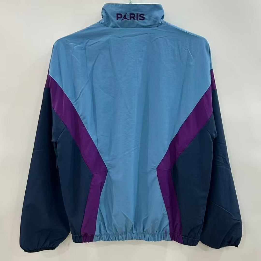 Veste coupe-vent réversible PSG blue