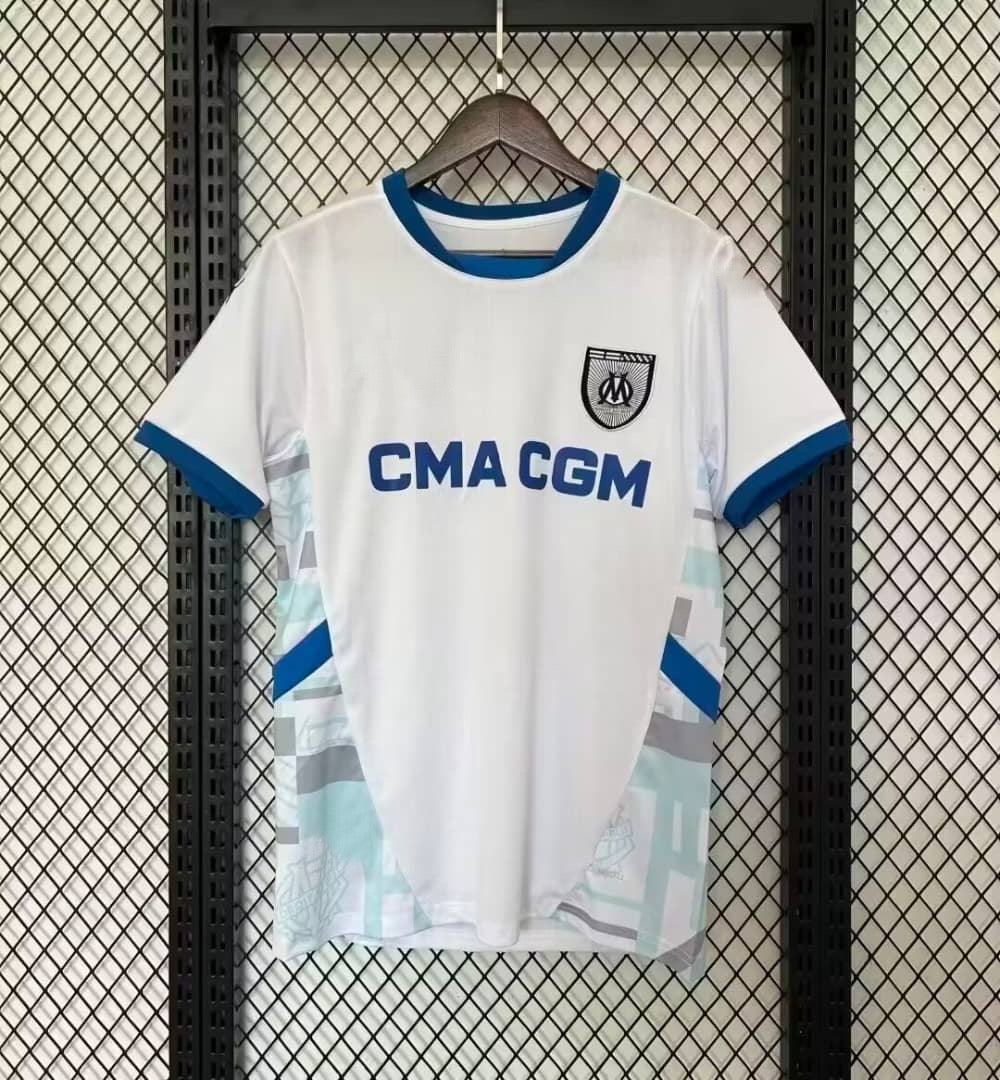 Maillot 24/25 OM Blanc - L'Univers du Maillot