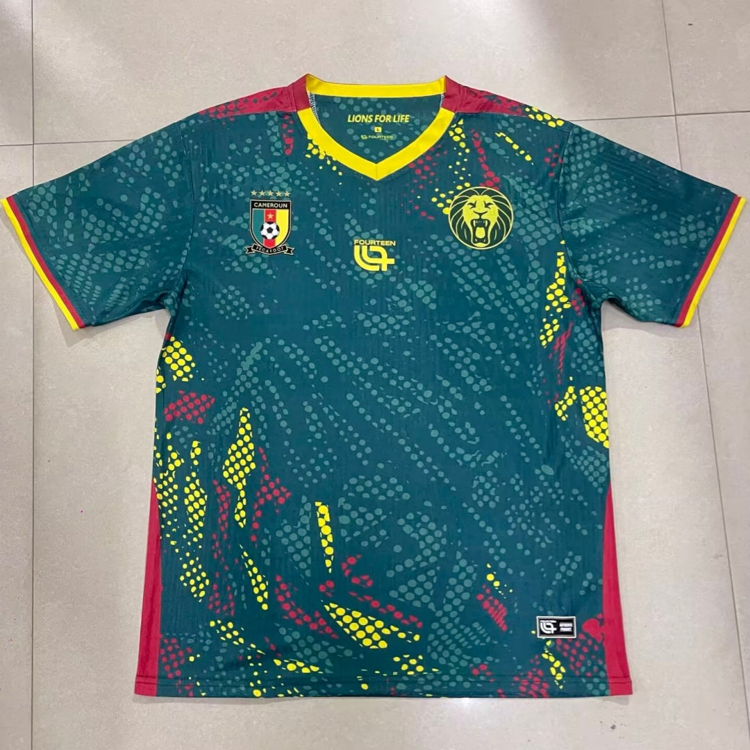 25/26 Maillot Cameroun Spécial green