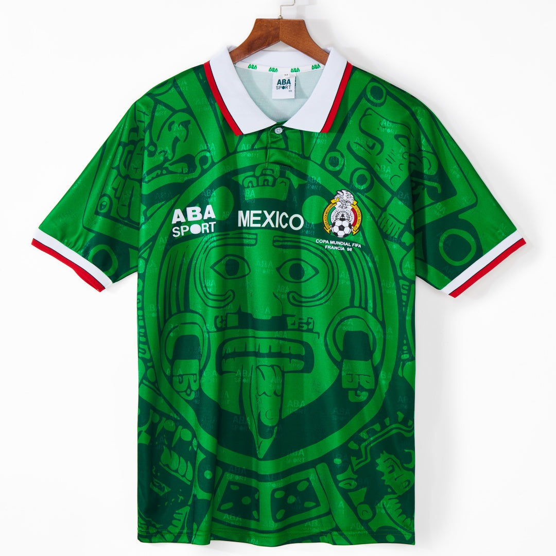 1998 Maillot Mexique Domicile Retro