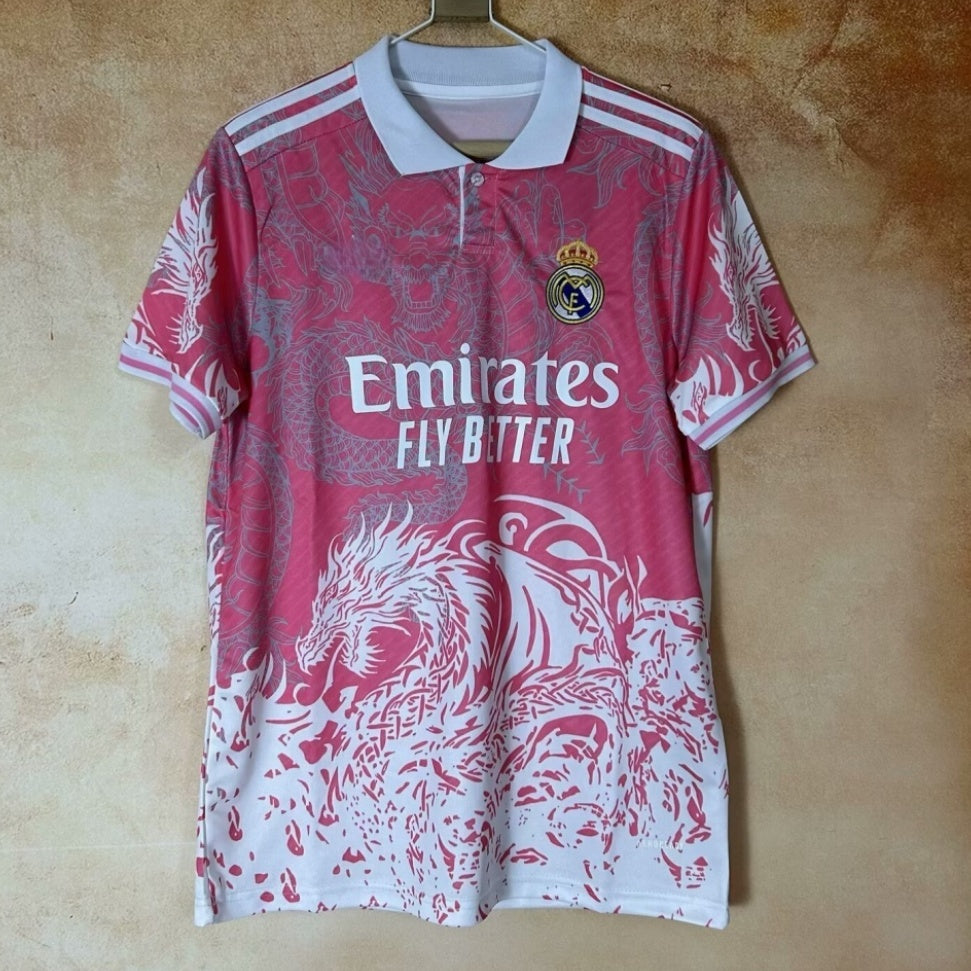 25/26 Maillot Real Madrid rose POLO