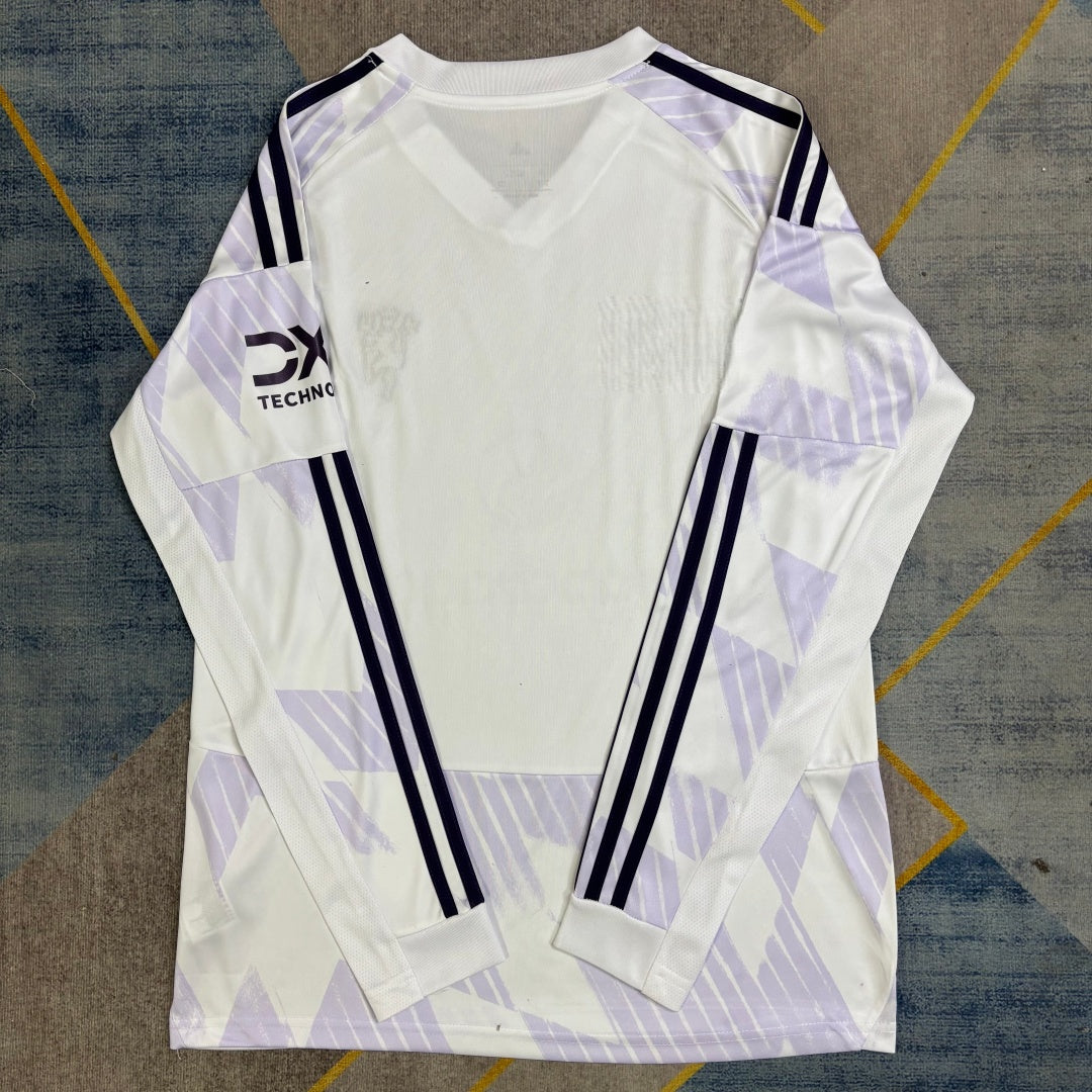 Maillot 25/26 Manchester United Extérieur Manches Longues