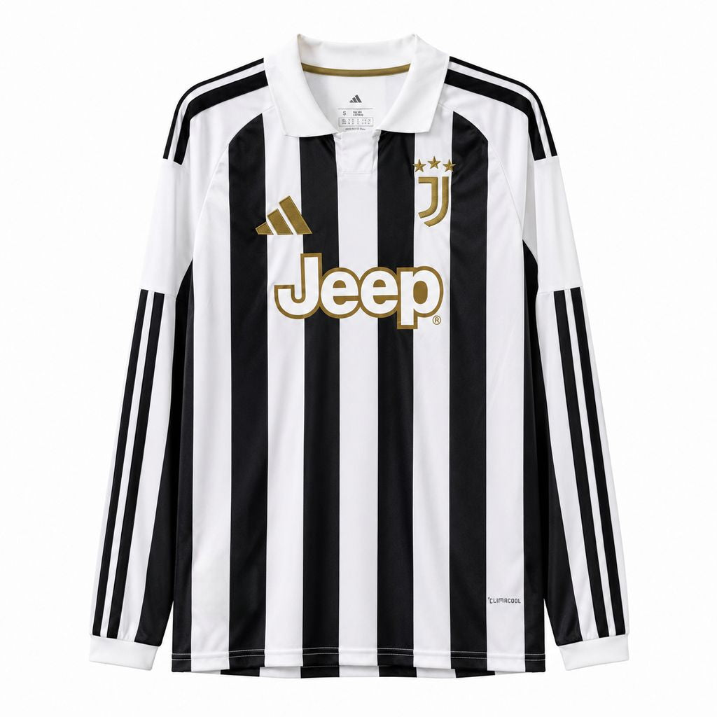 Maillot 26/27 Juventus Domicile Manches Longues