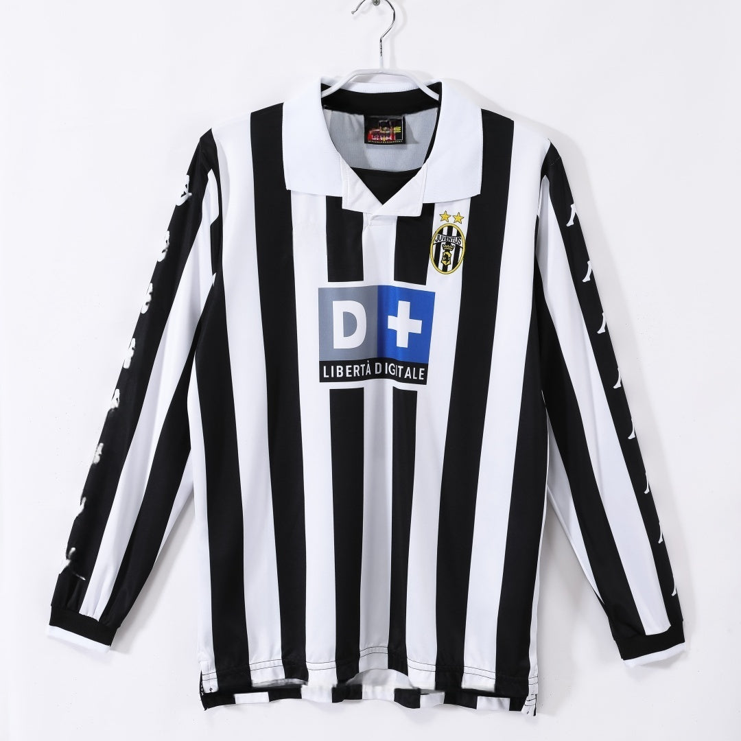 1999-2000 Maillot Juventus Domicile Retro Manches Longues