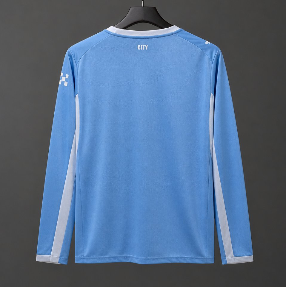Maillot 26/27 Manchester City Domicile Manches Longues
