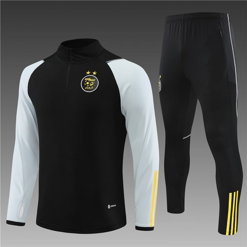 Ensemble Algérie Noir-Blanc 2023 2024 - L'Univers du Maillot