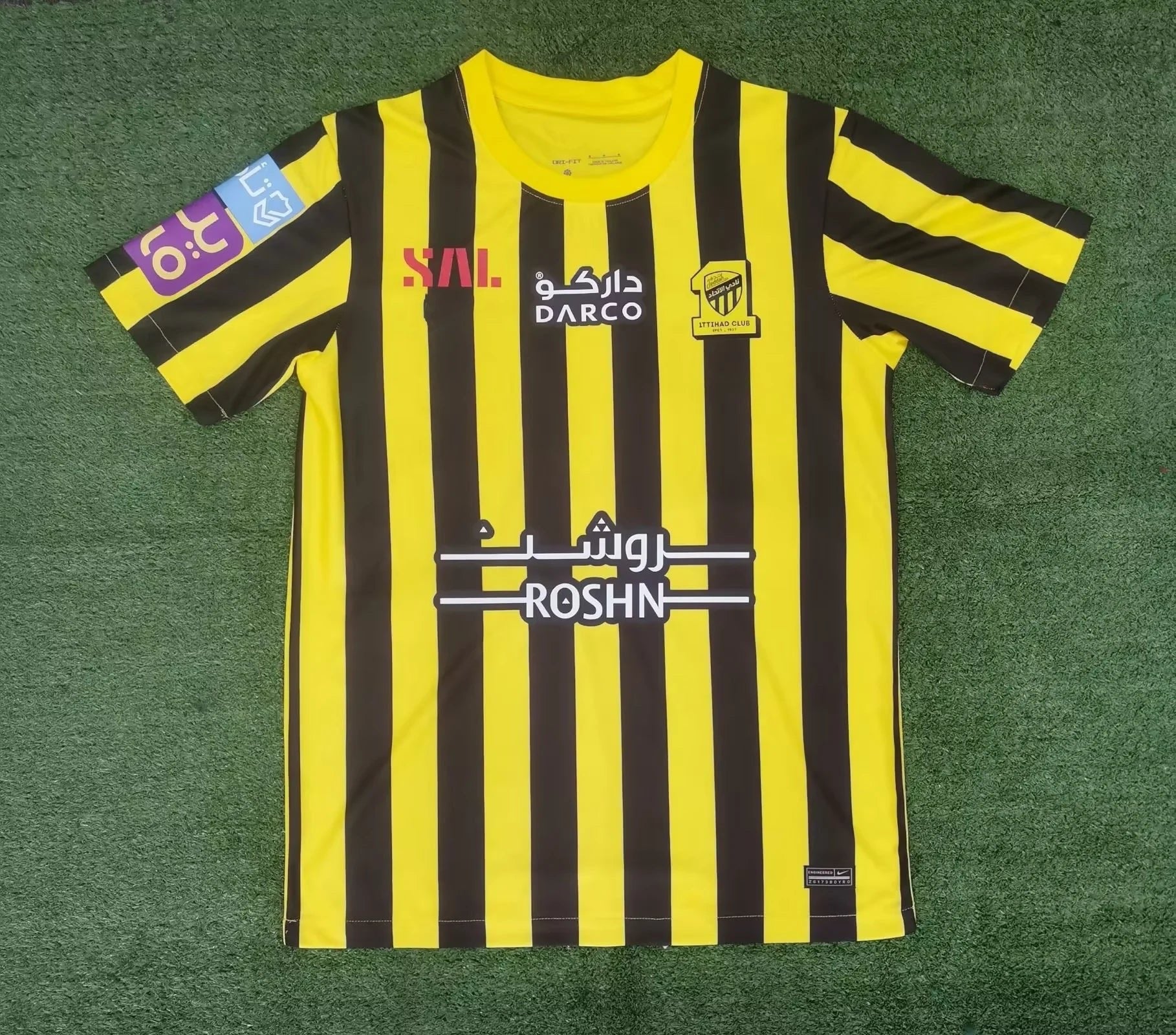 Arabie Saoudite Al-Ittihad maillot Domicile 2023 2024 - L'Univers du Maillot