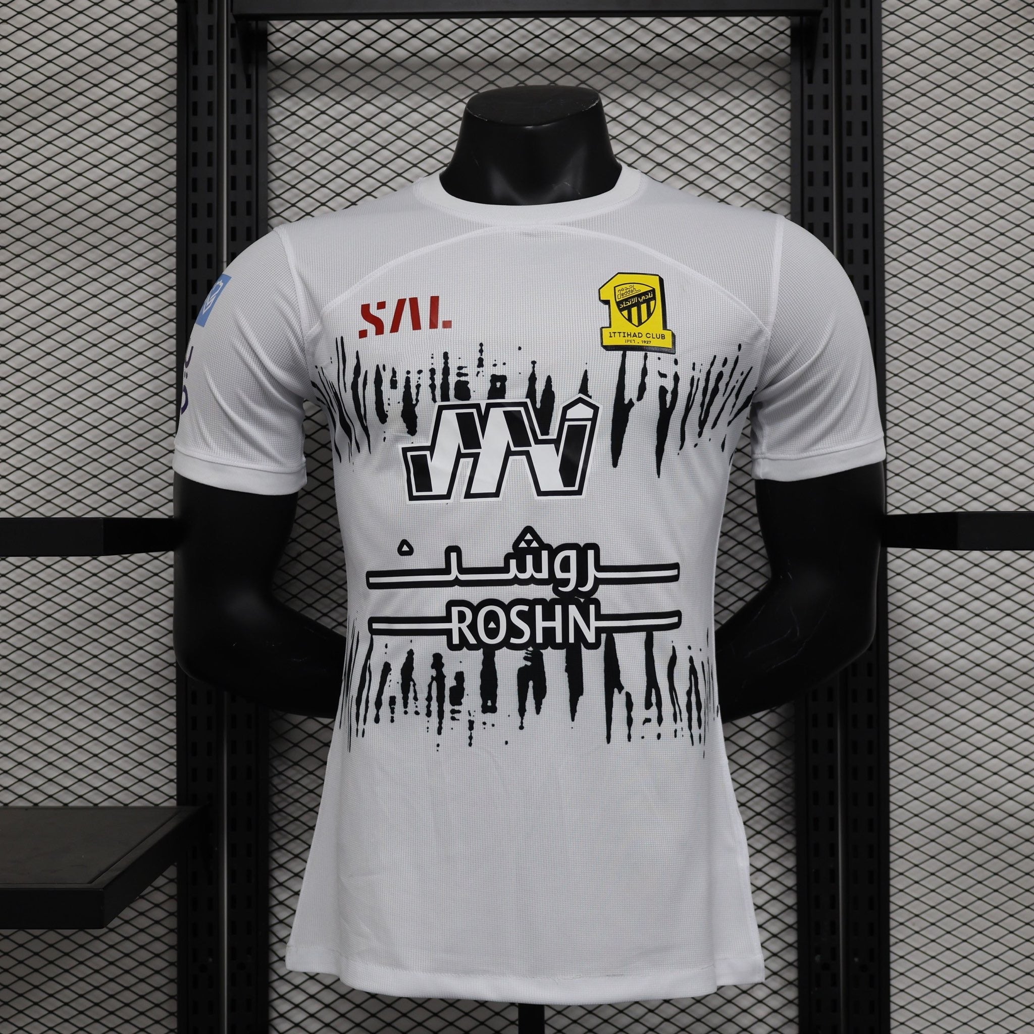 Arabie Saoudite Al-Ittihad maillot Extérieur version Player 2023 2024 - L'Univers du Maillot