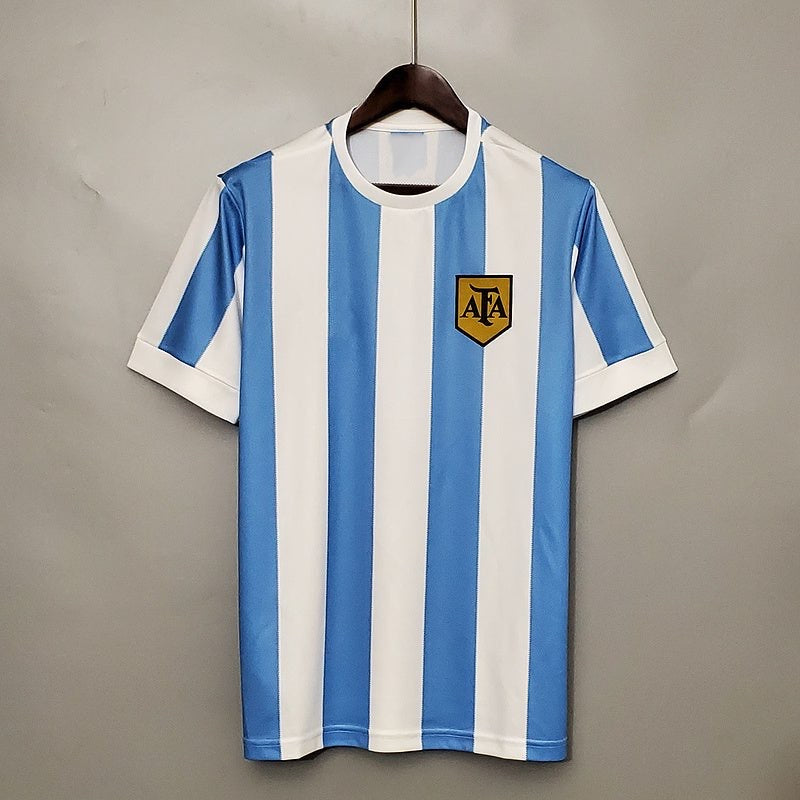 Argentine maillot Coupe du Monde Retro 1978 - L'Univers du Maillot