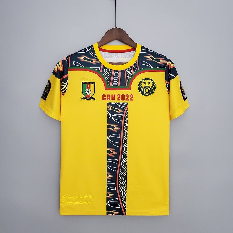 Cameroun maillot Édition spéciale Jaune 2022 - L'Univers du Maillot