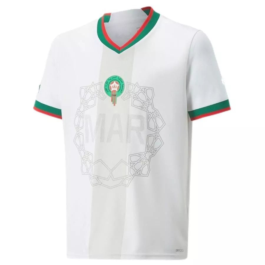 Maroc maillot Coupe Du Monde Blanc 2022 - L'Univers du Maillot