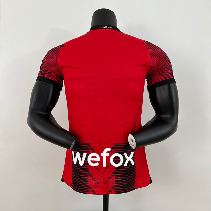 AC Milan maillot Domicile version Player 2023 2024 - L'Univers du Maillot