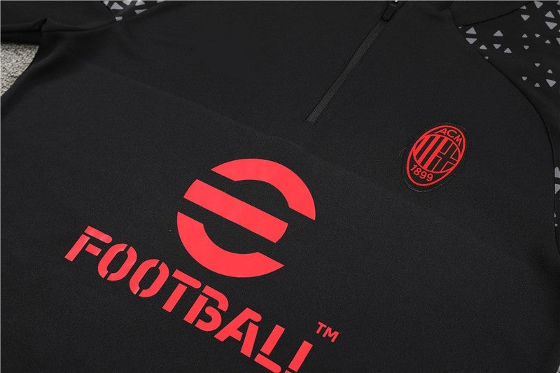 Ensemble AC Milan Noir 2023 2024 - L'Univers du Maillot