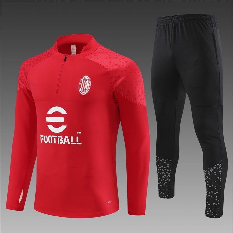 Ensemble AC Milan Rouge 2023 2024 - L'Univers du Maillot