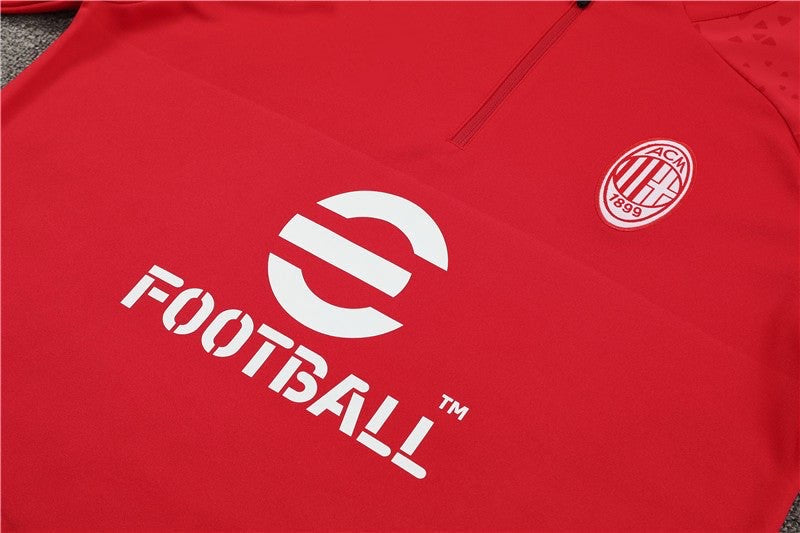 Ensemble AC Milan Rouge 2023 2024 - L'Univers du Maillot