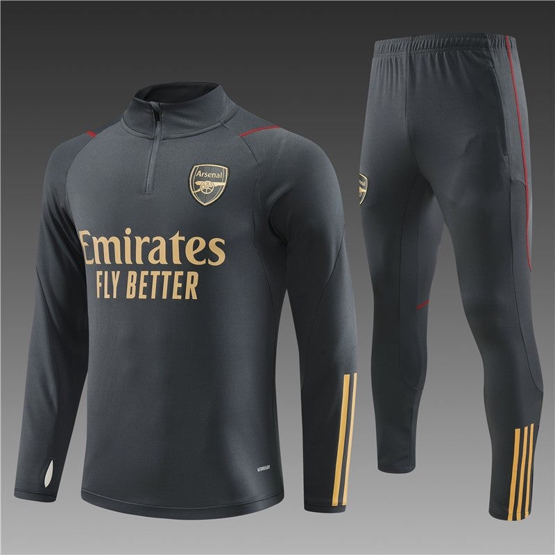 Ensemble Arsenal Gris 2023 2024 - L'Univers du Maillot