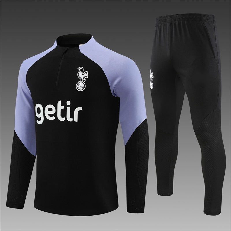 Ensemble Tottenham Noir-Violet 2023 2024 - L'Univers du Maillot