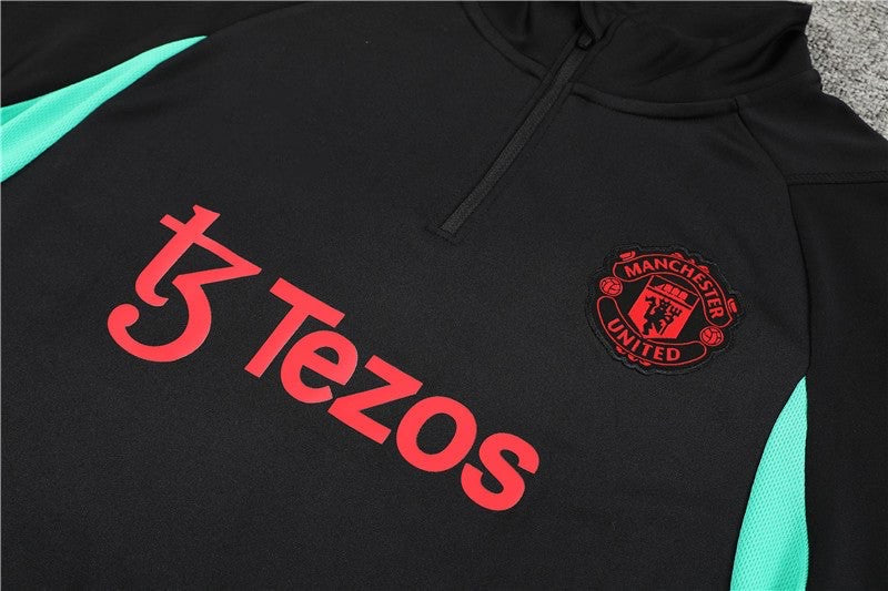 Ensemble Manchester United Noir-Rouge 2023 2024 - L'Univers du Maillot